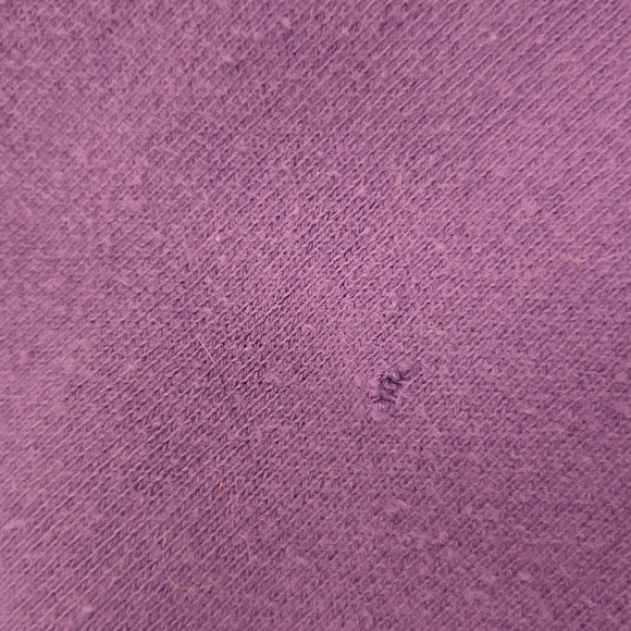 Roots kids size 14 youth jogging pants in purple with white logos - Picture 5 of 5